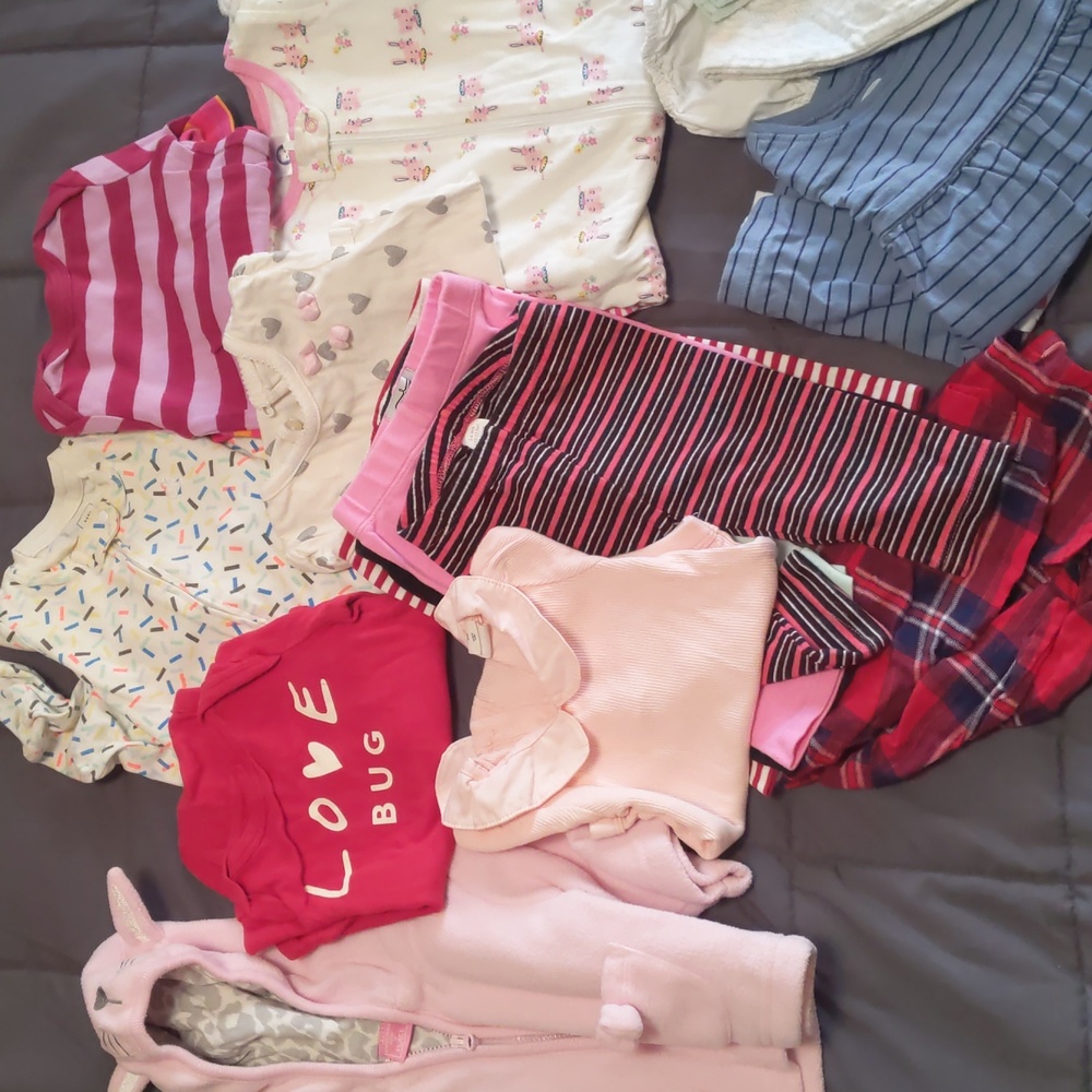 3-6 Months Baby Girl Assorted Baby Clothing Sets ( Winter)